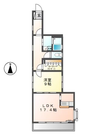 ＡＭＡＮＯＪＡＫの物件間取画像